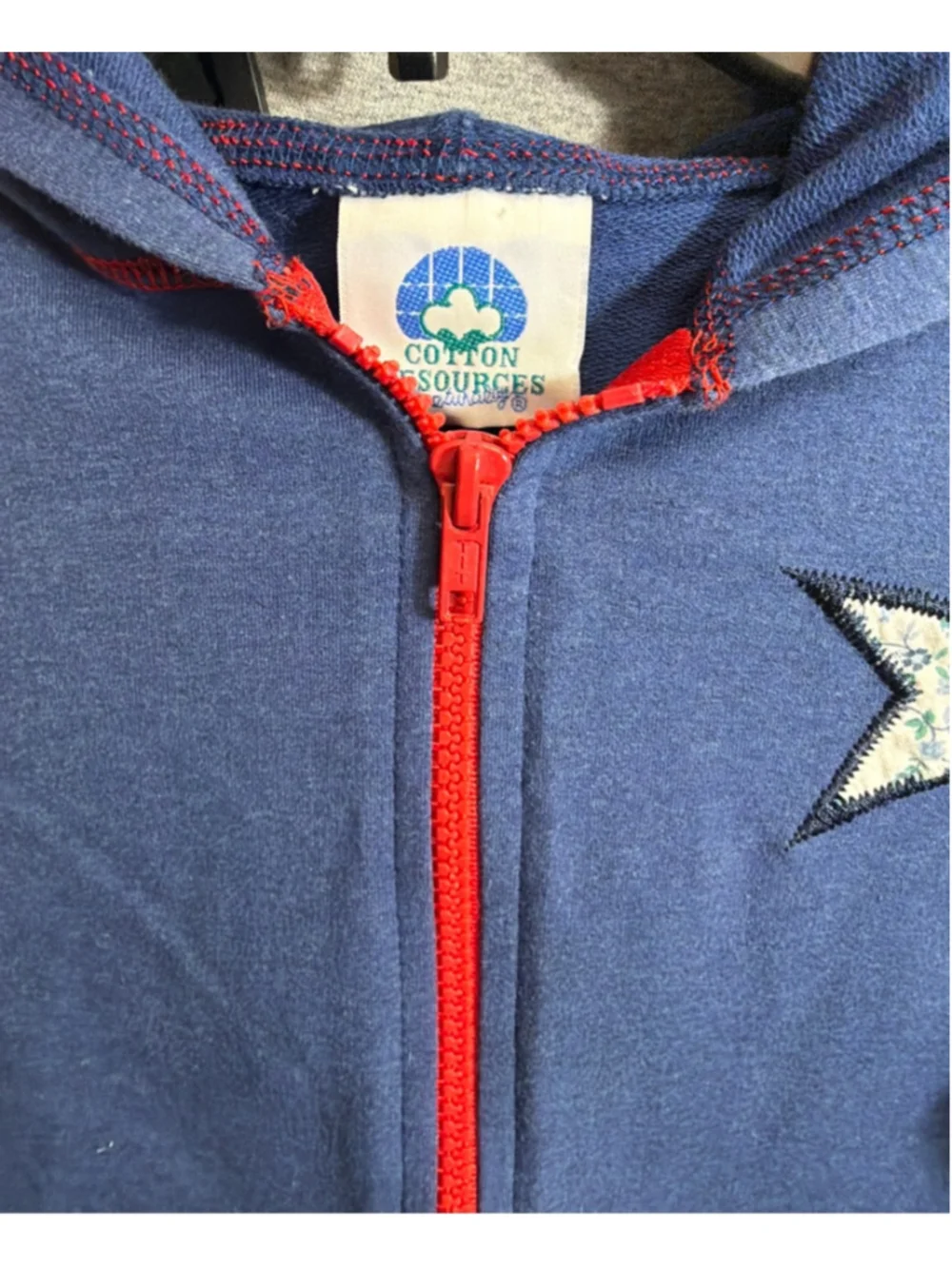 Girls Hoodie and Pants Matching Set Flare Leg French Terry Patchwork Star 6x